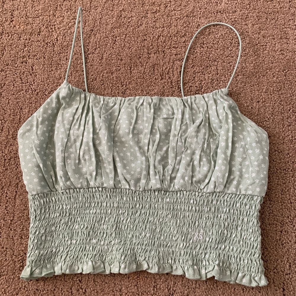LA HEARTS/ PACSUN GREEN TANK TOP